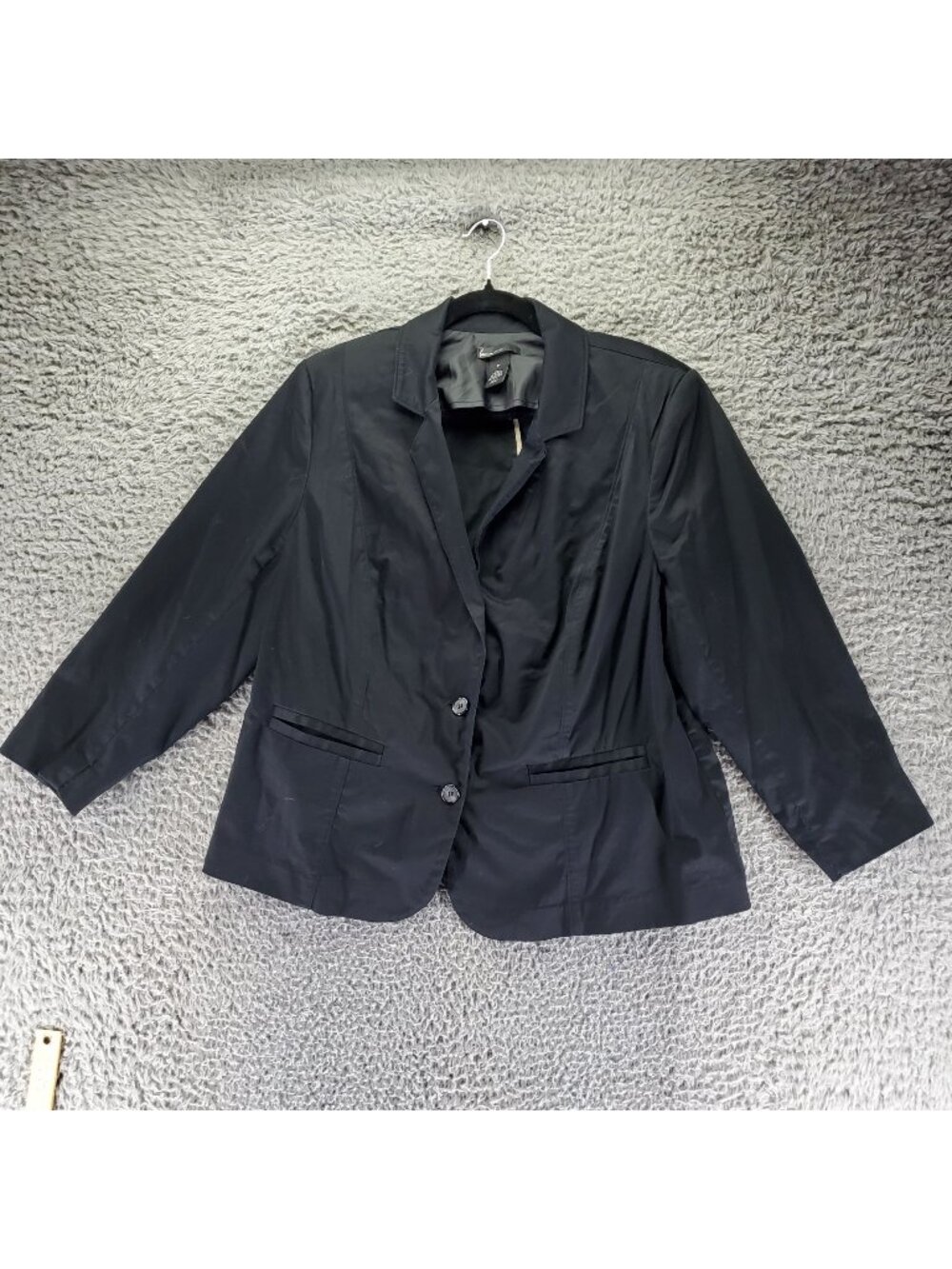 Lane Bryant Jacket Womens Size 20 Black Classic Style Stretch Blazer